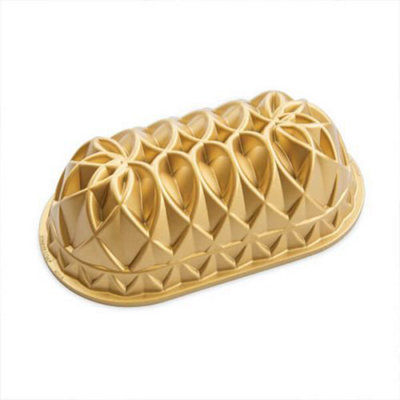 Nordic Ware Jubilee Loaf Pan Gold from B&Q