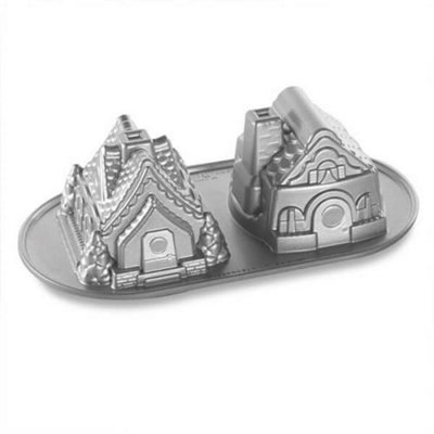 Nordic Ware Gingerbread House Duet Pan from B&Q