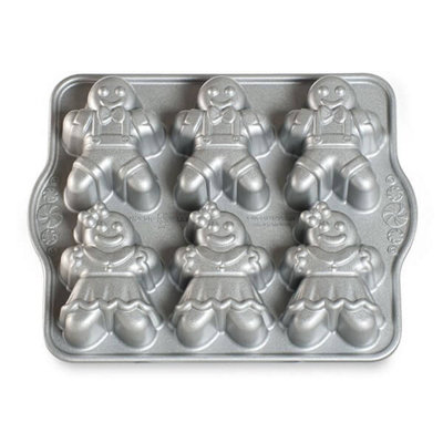Nordic Ware Gingerbread Kids Cakelet Pan from B&Q