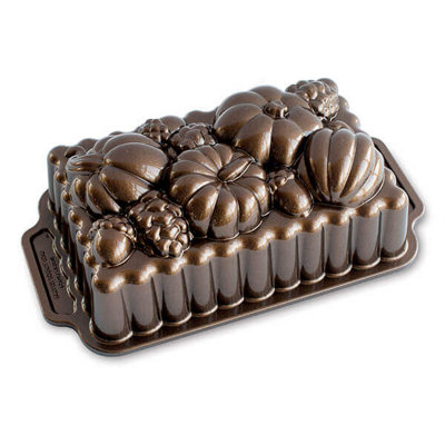 Nordic Ware Bundt Bronze Harvest Bounty Loaf Pan from B&Q