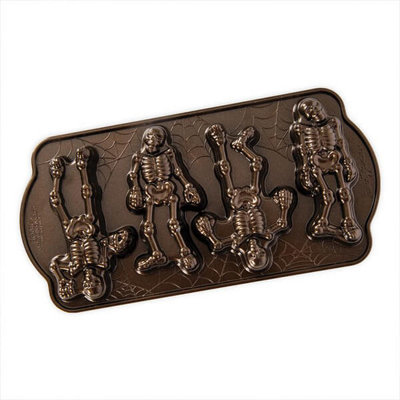 Nordic Ware Spooky Skeleton Cakelet Pan from B&Q