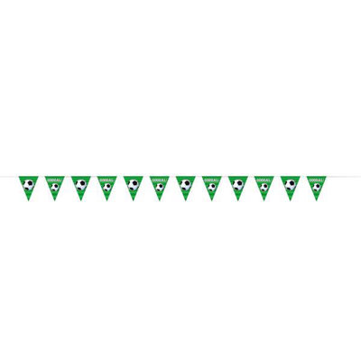 Unique 12Ft 3D Soccer Plastic Flag Banner from B&Q