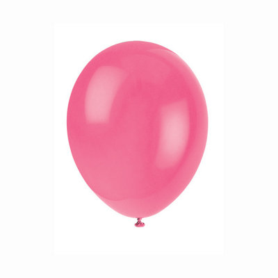 B&Q -  Pack Of 50 Candy Pink 12" Latex Balloons