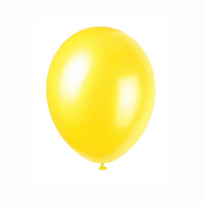 B&Q -  Pack Of 50 Cajun Yellow 12" Latex Balloons