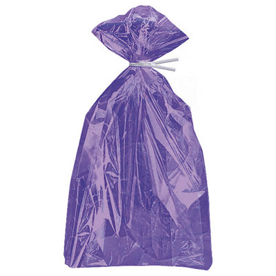 Unique Pack Of 30 Purple Cellophane Bags from B&Q