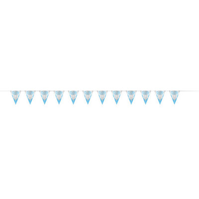 Unique 9Ft Fancy Blue Cross First Holy Communion Foil Flag Banner from B&Q