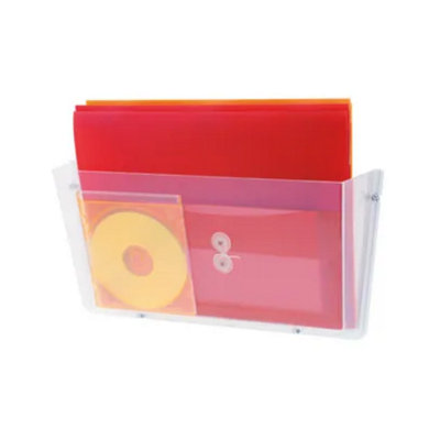 Deflecto A4 Non-Breakable Wall File Pocket from B&Q