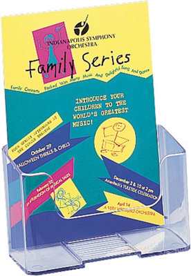 Deflecto Yearntree Deflecto Standard Literature Holder Rigid A5 Clear Ref 74901 from B&Q