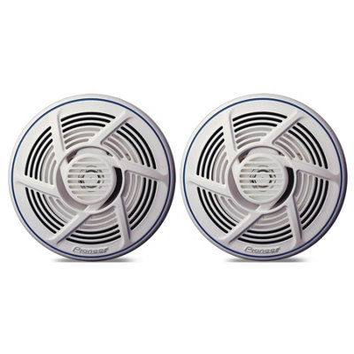 B&Q -  Ts-Mr1640 2-Way Marine Boat Audio Speaker Water Resistant 160W