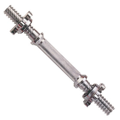 B&Q -  14-Inch Spinlock Dumbbell Bar For Strength Training And Home Workouts