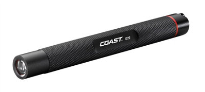 Coast G20 2 X Aaa Black Aluminium Penlight (36 Lumens) Max BeamInspection from B&Q