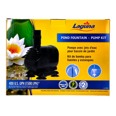 Aquacadabra Laguna Pond Fountain Pump Kit 1500 Lph from B&Q
