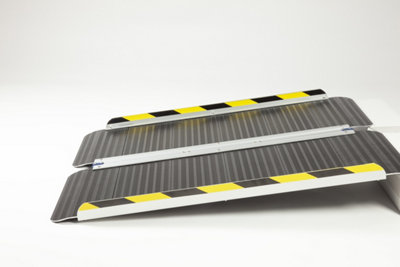 The Ramp People Folding Wheelchair Ramp 152Cm / 5Ft Anti-Slip Mobility Scooter Electric Wheelchair Ramp For Steps Doorway Kerb from B&Q