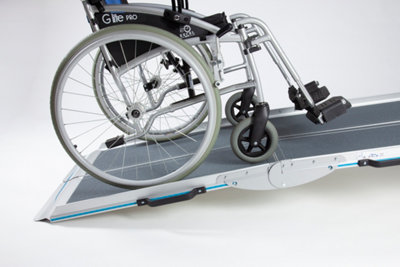 The Ramp People Aerolight Lifestyle Multi-Fold Wheelchair Ramps 8Ft/2.4M Portable Ramp For WheelchairsMobility ScootersRollators from B&Q