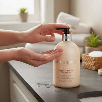 Baylis & Harding Jojoba, Vanilla & Almond Oil Luxury Hand Wash 500Ml - Image 8