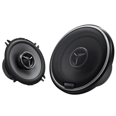 Kenwood Kfc-X134 5" 2-Way Coaxial Audio Speaker System 150W Flush Mount Black from B&Q