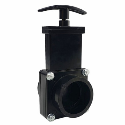 Valterra 1.5" Pond Slide Gate Valve Water Control For Filter Drainage Pump Heavy Duty Shut Off Solvent Waste Pipe Outlet Flow Fish from B&Q