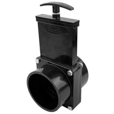 Valterra 3" Pond Slide Gate Valve Water Control For Filter Drainage Pump Heavy Duty Shut Off Solvent Waste Pipe Outlet Flow Fish from B&Q