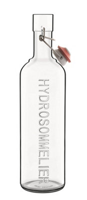 Bormioli Luigi Luigi Bormioli Optima Clear Round Soda Lime Glass Modern Hydrosommelier Bottle With Cap 1L from B&Q