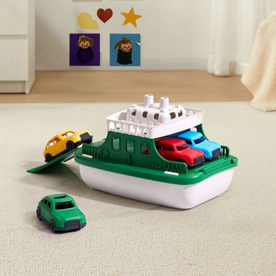Kid Toy Toddler Play Set,bathtub Car Ferry Boat Toy With 4 Cars from B&Q