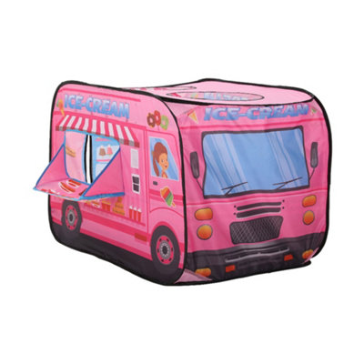 Living And Home Ice Cream Truck Kids Play Tent Indoor Outdoor Playhouse With 2 Top Openings from B&Q