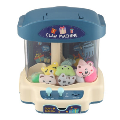 Living And Home Blue Grabbing Clip Doll Gashapon Claw Machine from B&Q