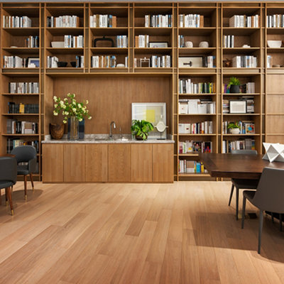 Garden Sanctuary Brown Wood Effect Self Adhesive Vinyl Floor Plank Peel & Stick Flooring Tiles 36Pcs 5M² from B&Q