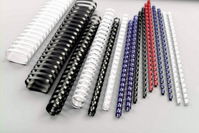 B&Q -  4028178 Combbind Binding Combs14 mm125 Sheet CapacityA421 RingBlackPack Of 100