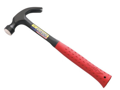 B&Q -  E3/20Cred E3/20C Curved Claw HammerRed Vinyl Grip 560G (20Oz) Este320Cred
