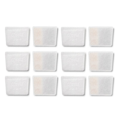 Replacement Filters For Cat Mate Ceramic Fountain (12 Pack)