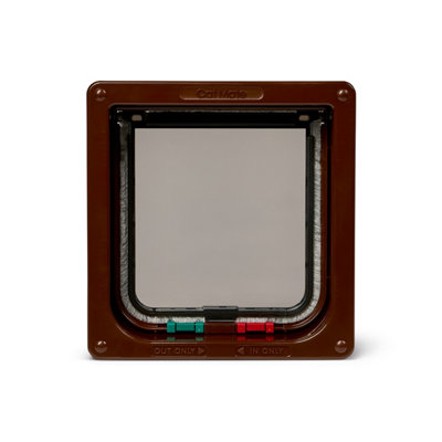 Cat Mate Brown 4-Way Gate With Tunnel Kerbl - Image 3