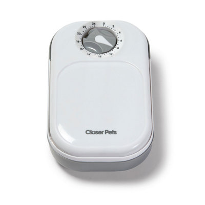 Closer Pets C100 Automatic Pet FeederOne-MealStainless Steel Bowl Inserts from B&Q