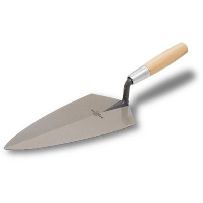 Marshalltown 19 Philadelphia Pattern Brick Trowel Wooden Handle 11in M/T1911 - Image 8