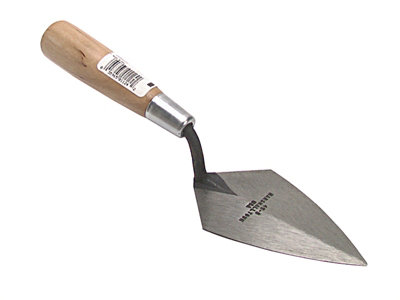 Marshalltown M457 45 Pointing Trowel Philadelphia Pattern Wooden Handle 7In M/t457 from B&Q