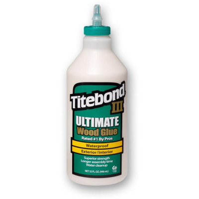 Titebond III Ultimate Exterior Waterproof Wood Glue, 32oz 946ml - 1415 - Image 8