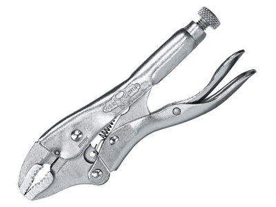 Irwin Visegrip Vis10Wrc Curved Jaw Locking Plier 250mm 10In Power Jaw T0502El4 from B&Q