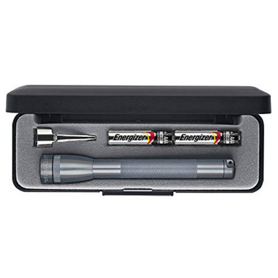 Mini Maglite Aaa 2 Cell Led Flashlight BoxedGrey from B&Q