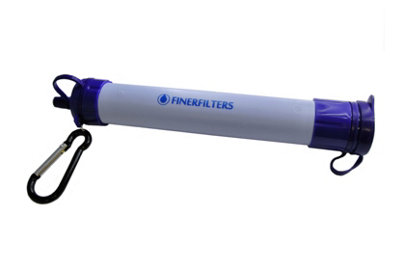 Finerfilters Personal Portable Water Filter Straw 3000LMicrobiological Water Purification FilterIdeal For Camping & Hiking Etc. from B&Q