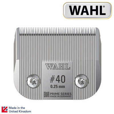 Wahl 40 Prime Series Clipper Blade 0.25mm For Km Supera Pet Clipper 1264-7310 from B&Q