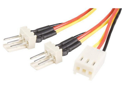 Startech.com 6In Tx3 Fan Power Splitter Cable - Image 7