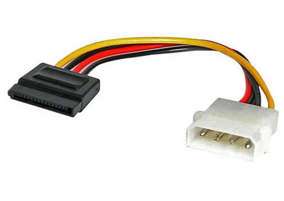 Startech 6In 4 Pin Lp4 To Sata Power Cable Adapter for Hard Drive Lp4 / Sata 1 E - Image 6
