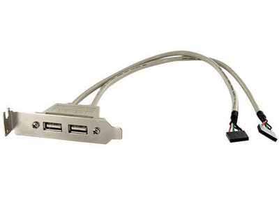 Startech.com Women's 2 Port Usb A Low Profile Slot Plate Adapter - Image 4