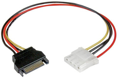Startech.com 12In Sata To Lp4 Power Cable Adapter - F/M - Image 6