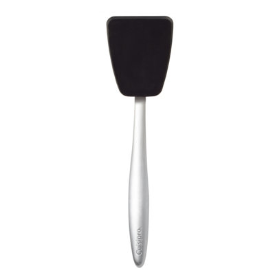 Cuisipro Piccolo ToolsSiliconeMini TurnerBlackErgonomic Stainless Steel Handle20Cm from B&Q