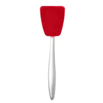 Cuisipro Piccolo ToolsSiliconeMini TurnerRedErgonomic Stainless Steel Handle20Cm from B&Q