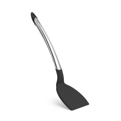 Cuisipro Silicone TurnerBlackHeat And Stain ResistantDishwasher Safe32Cm from B&Q