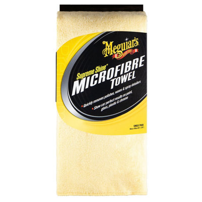 Meguiars Meguiar's Supreme Shine Microfiber Towel X2010Eu from B&Q