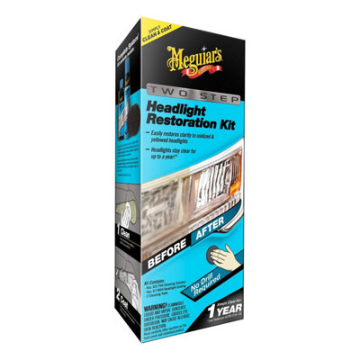 Meguiars Meguiar's Two Step Headlight Restoration Kit G2970Eu from B&Q