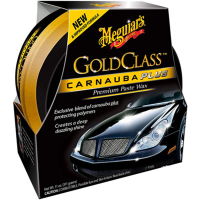 Meguiars Gold Class Carnauba + Premium Paste Wax 311G from B&Q