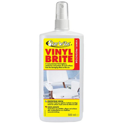 Starbrite Vinyl Cleaner & Restorer MarineCaravan & Garden Furniture Vinyl Care 500Ml from B&Q